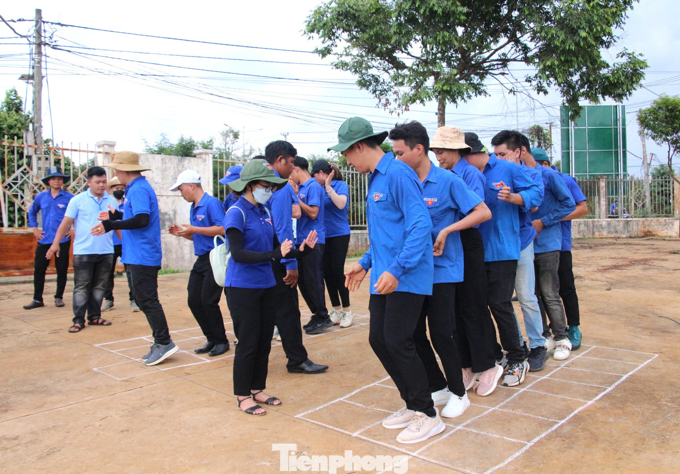 Trại sinh hoàn thành các nội dung tại lễ sát hạch nhập trại