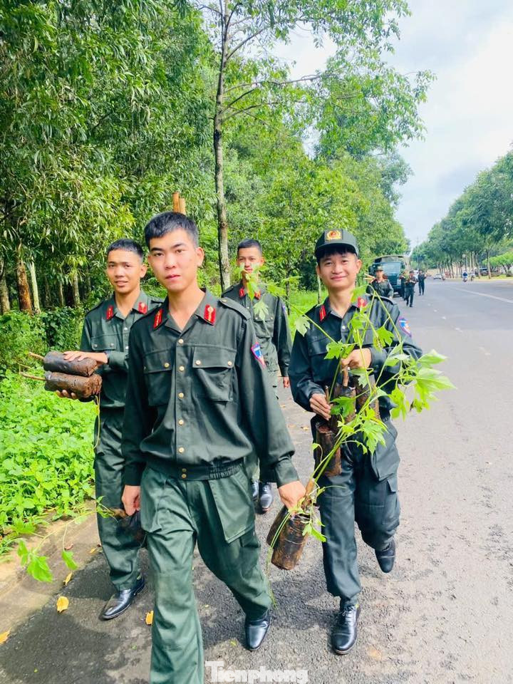 Đơn vị tiếp tục ra quân lần thứ 4 chăm sóc công trình thanh niên "Đường hoa dã quỳ 19-8" nhằm tạo cảnh quan "Xanh - Sạch - Đẹp" cho đô thị.