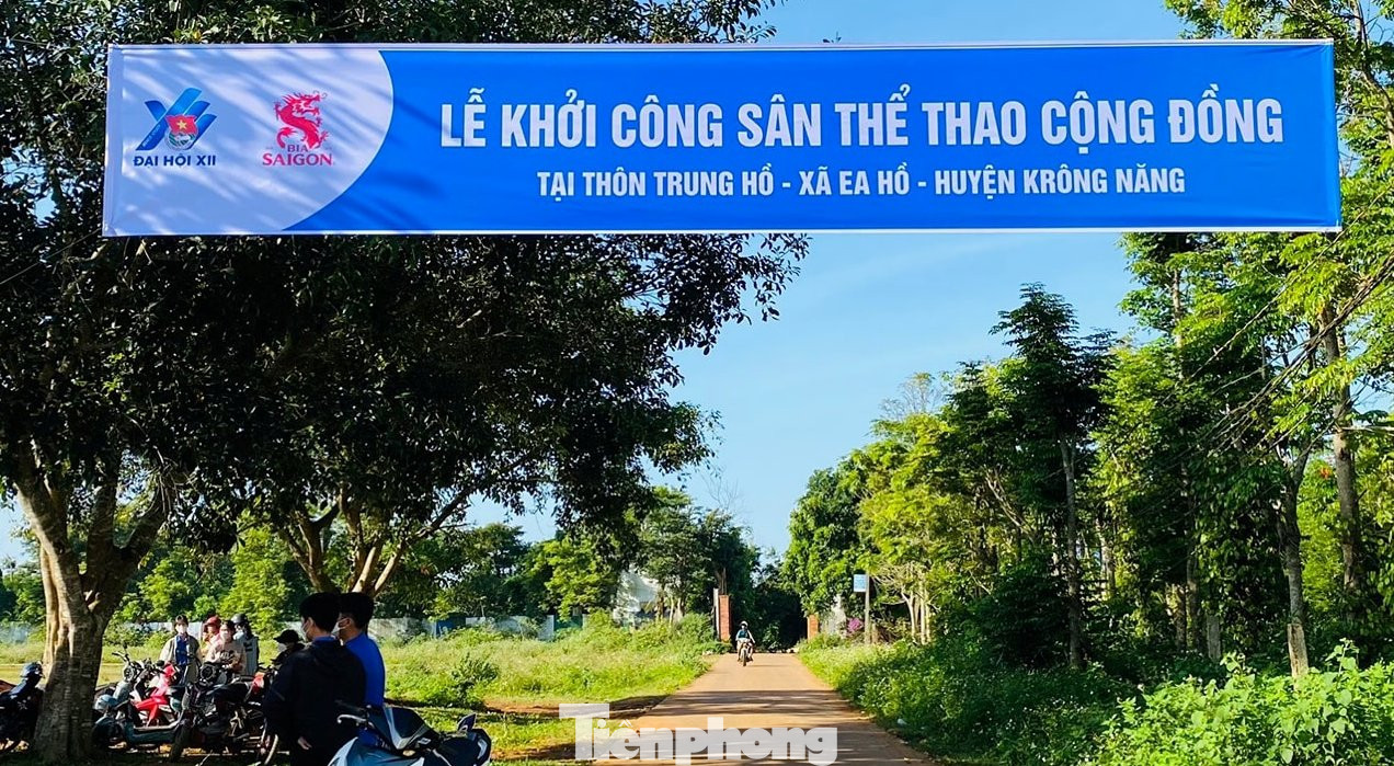 Tại tỉnh Đắk Lắk công trình được lắp đặt tại xã Ea Hồ, huyện Krông Năng