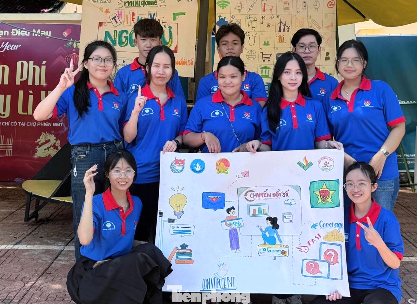 Đội hình chuyên “Chuyển đổi số” với sứ mệnh đưa công nghệ gần gũi hơn với cuộc sống.