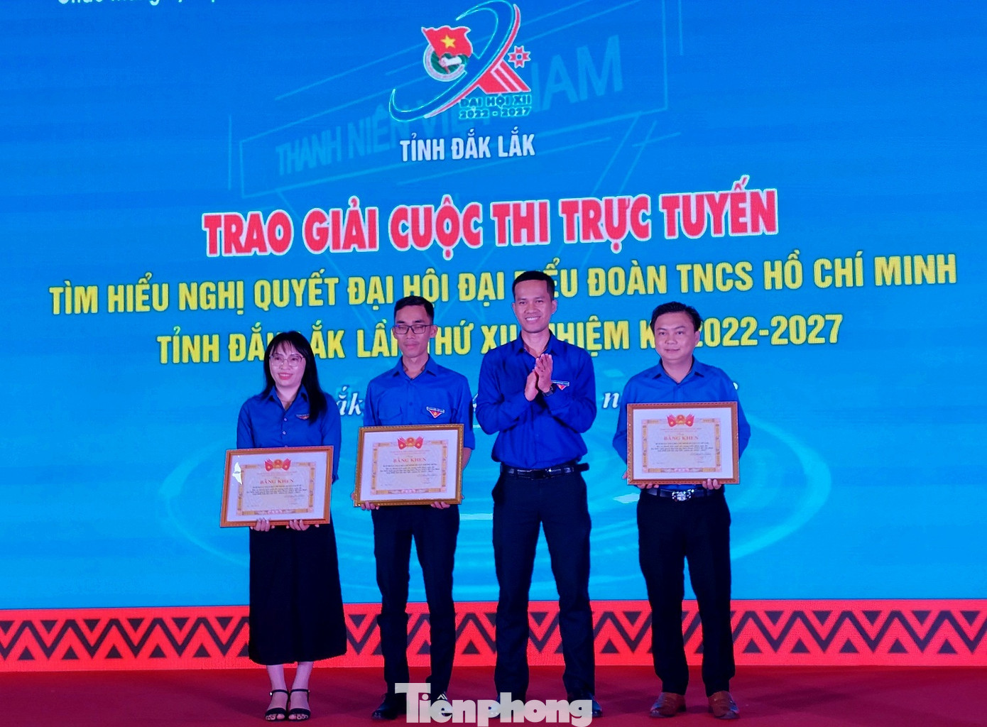 Cá nhân, tập thể xuất sắc được trao giải cuộc thi trực tuyến tìm hiểu Nghị quyết Đại hội Đoàn TNCS Hồ Chí Minh tỉnh Đắk Lắk
