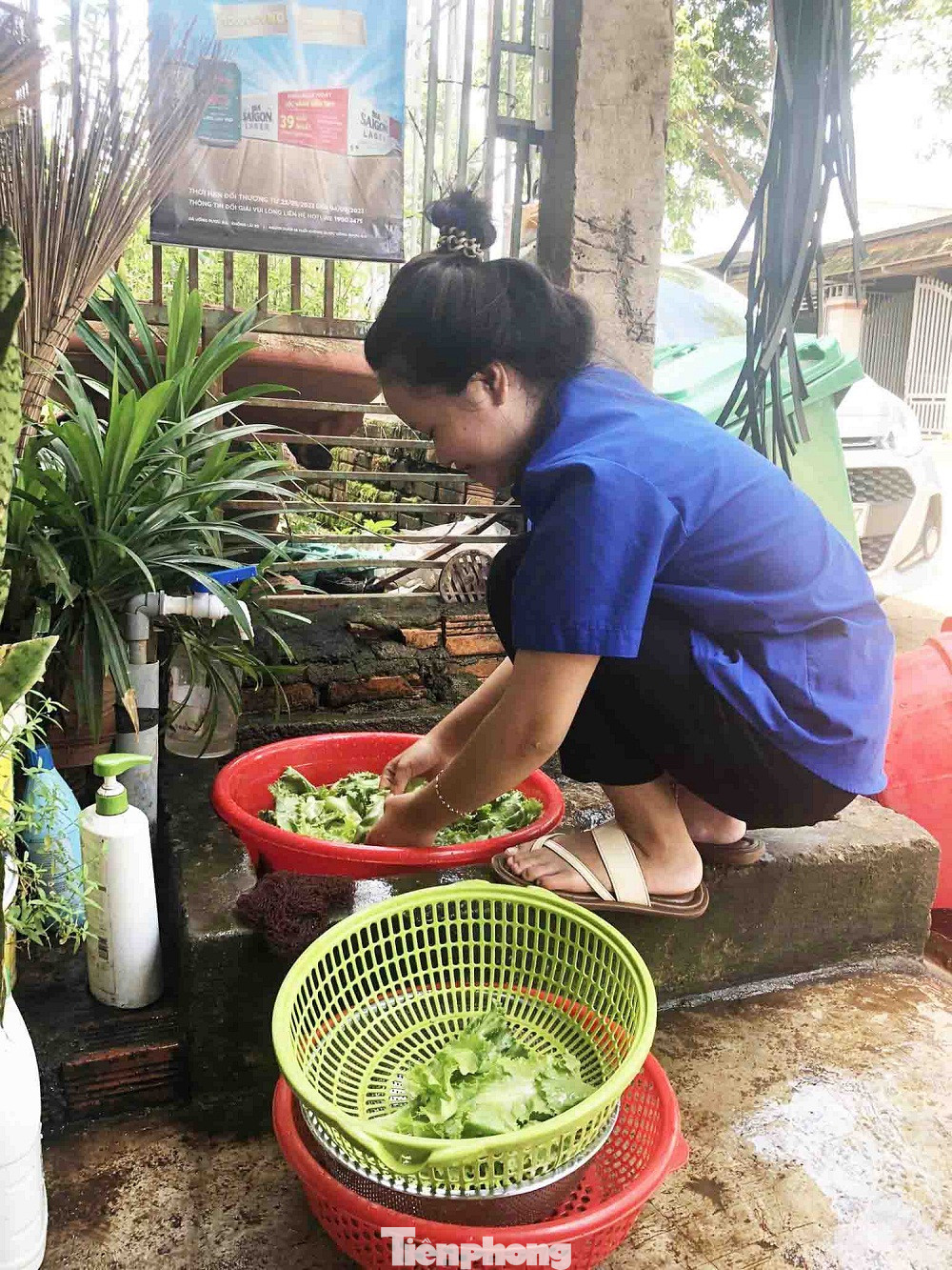 Tình nguyện viên chuẩn bị nguyên liệu tổ chức "Bữa cơm gia đình- ấm tình lòng Mẹ" Tình nguyện viên chuẩn bị nguyên liệu tổ chức "Bữa cơm gia đình- ấm tình lòng Mẹ"