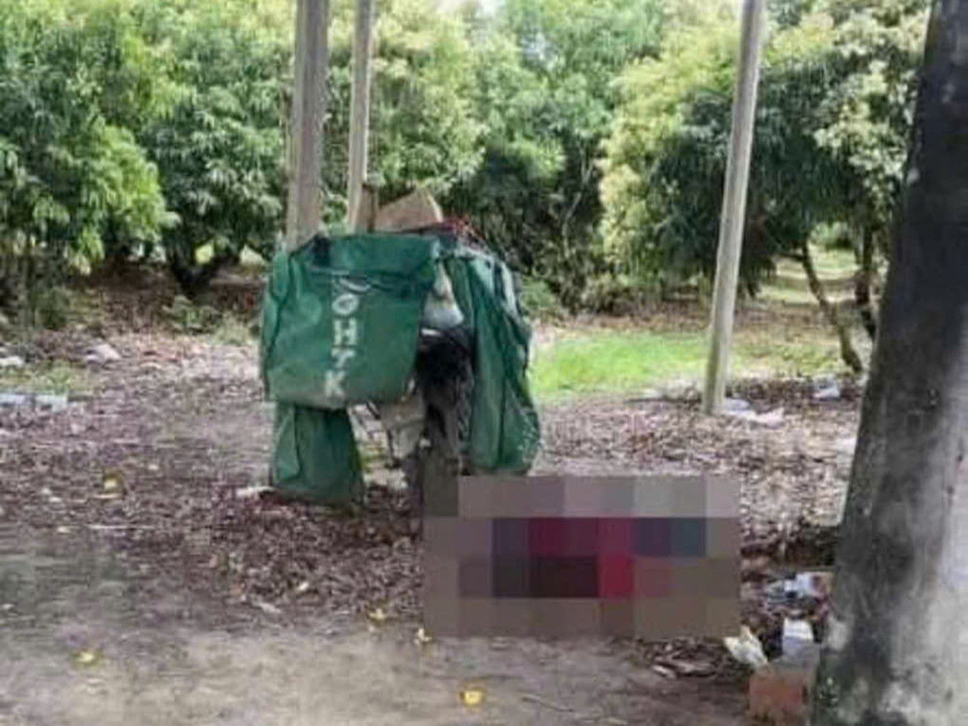 Hiện trường phát hiện vụ việc Hiện trường phát hiện vụ việc