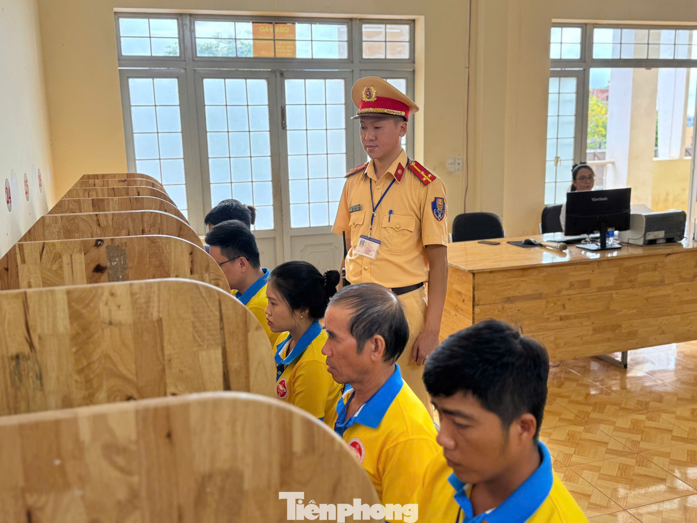 Các học viên trải qua 4 phần thi Các học viên trải qua 4 phần thi