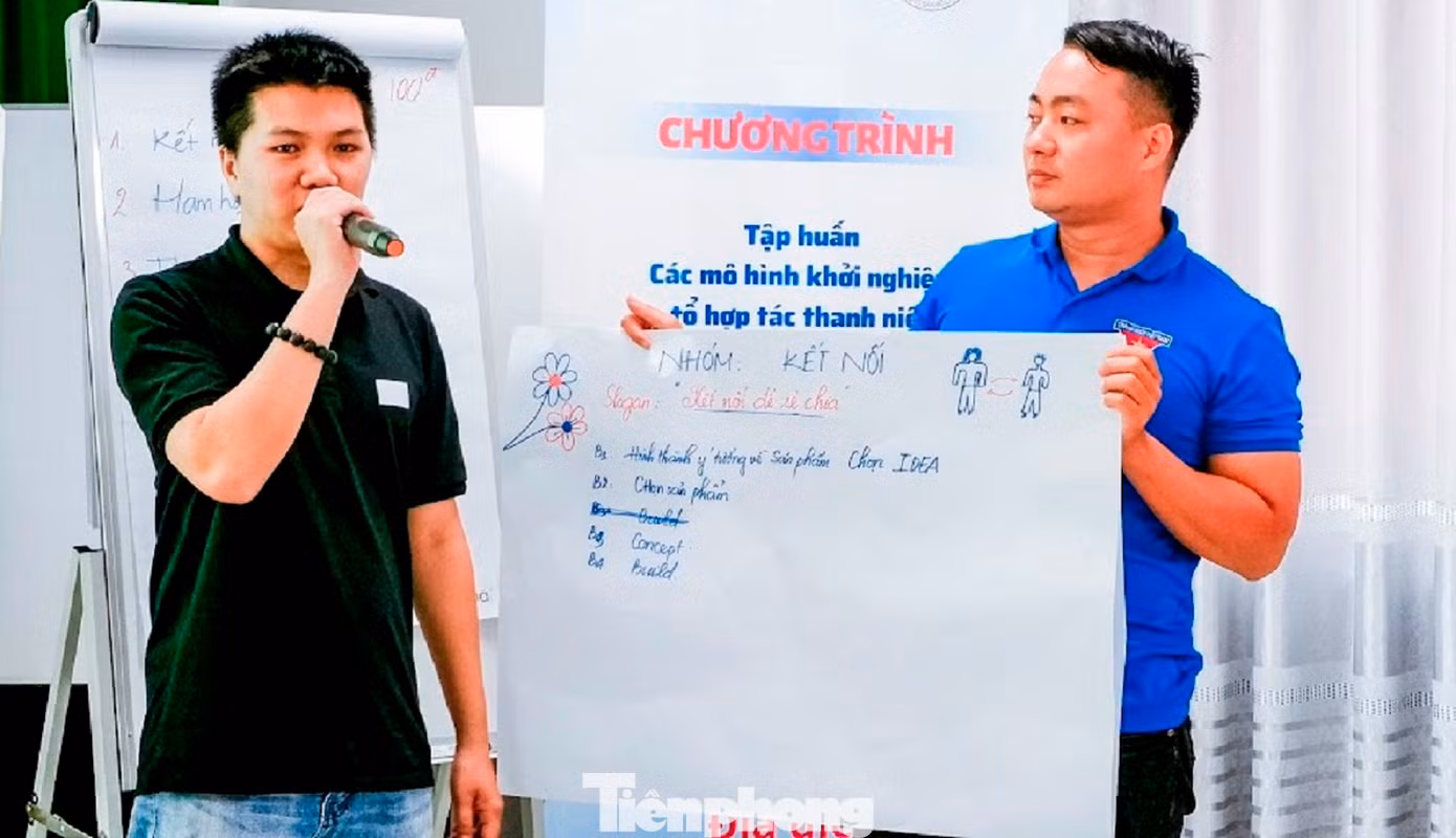 Học viên thuyết trình dự án