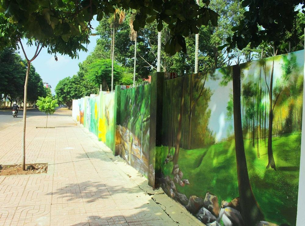 Những bức bích họa tạo cảnh quan đẹp Những bức bích họa tạo cảnh quan đẹp