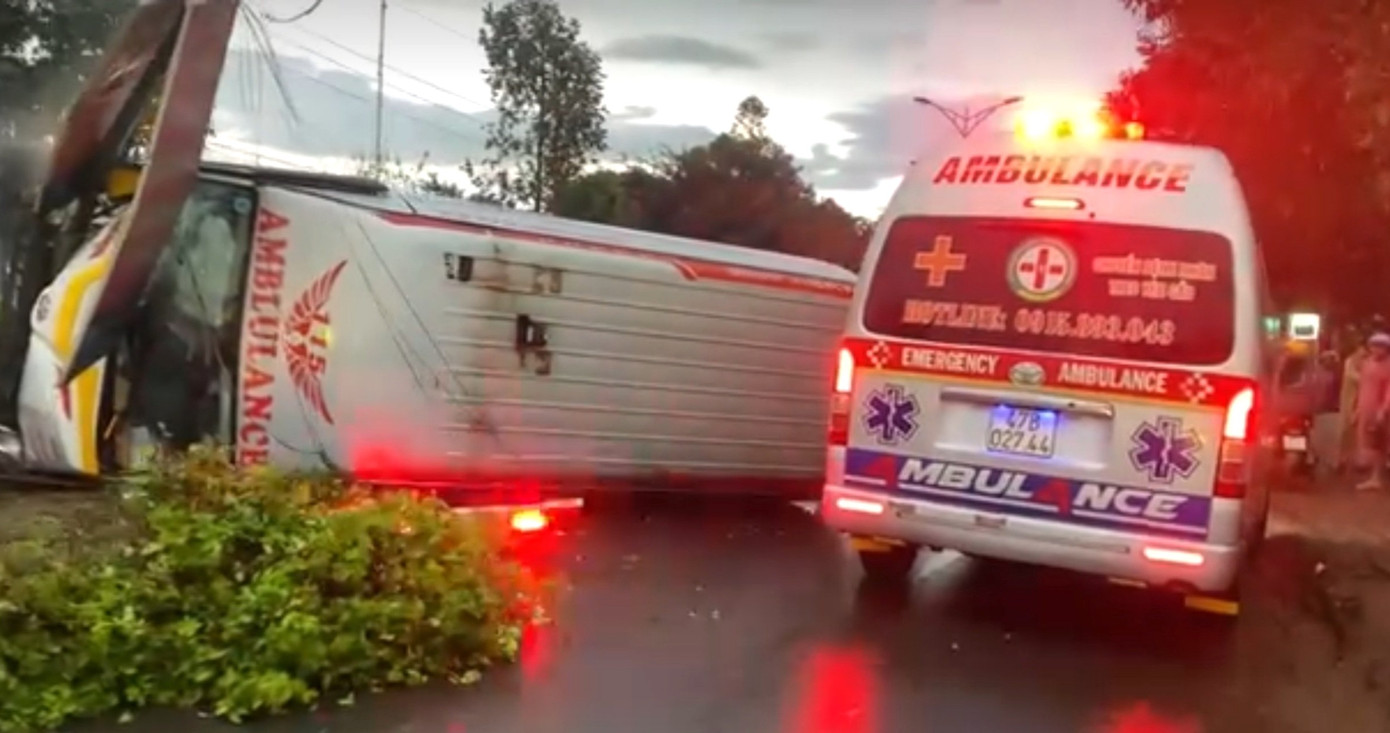 Hiện trường vụ tai nạn