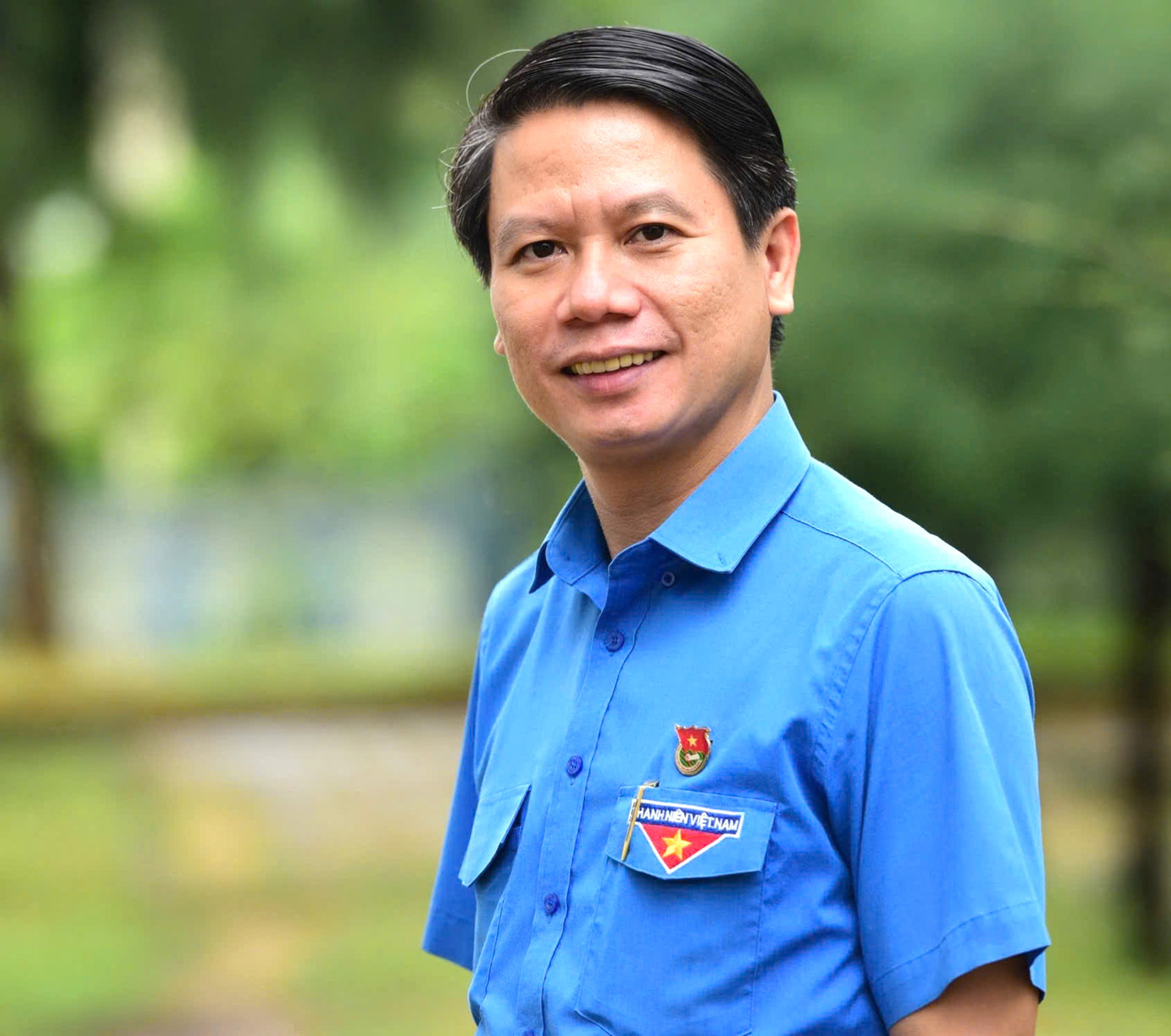 Anh Lương Minh Tùng - Bí thư lâm thời Tỉnh Đoàn Đắk Lắk sau hợp nhất.