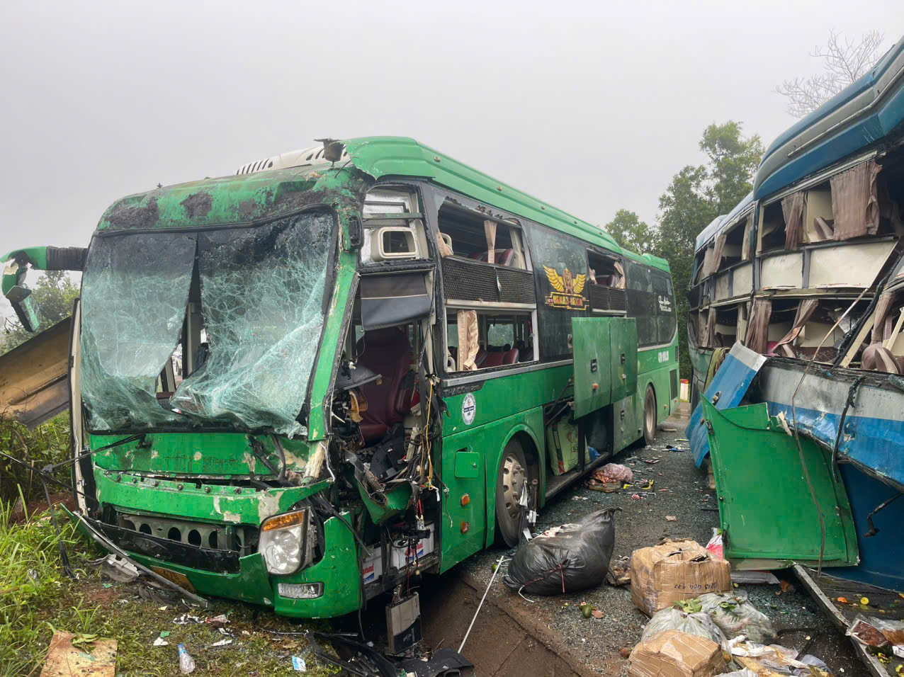Hiện trường vụ tai nạn
