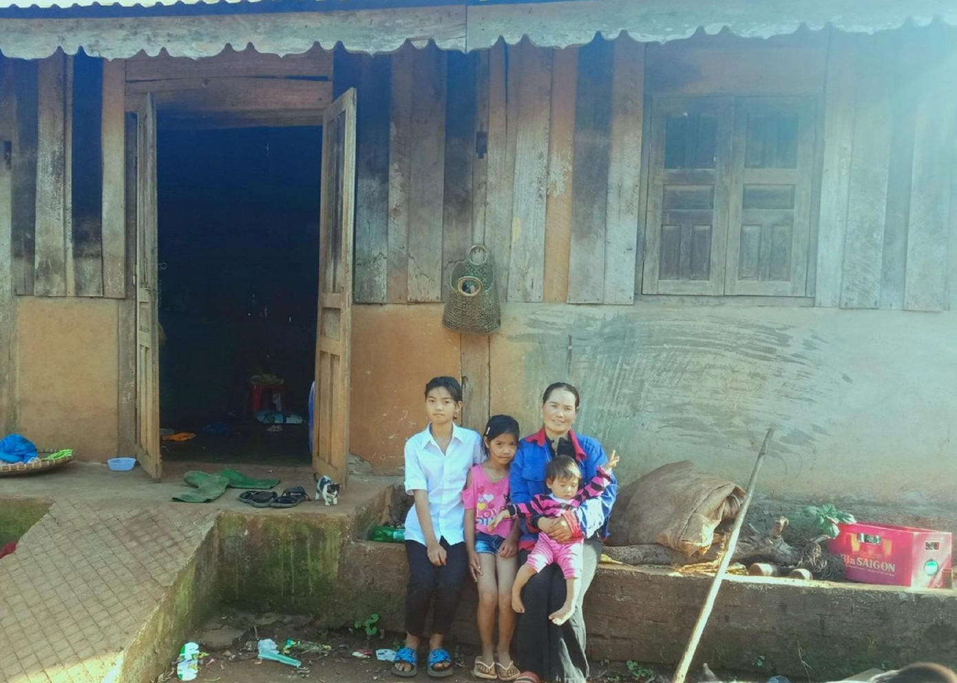 Nhà em H Bika ở xã Ea Drơng, huyện Cư M&apos;gar