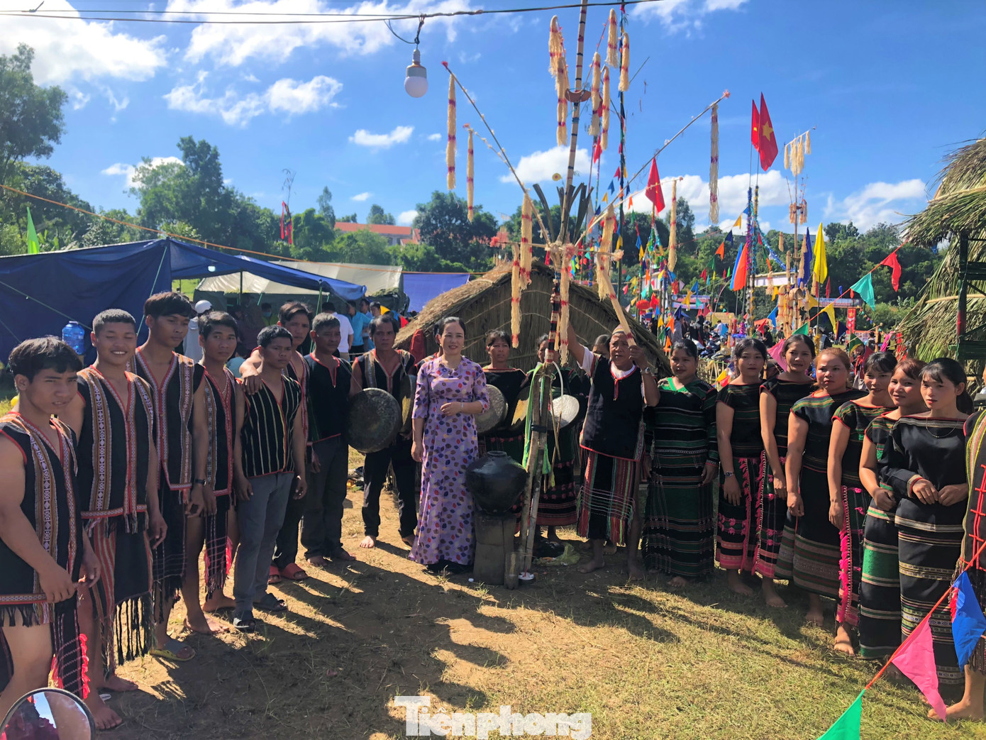 Đồng bào M’Nông tại xã Nâm Nung