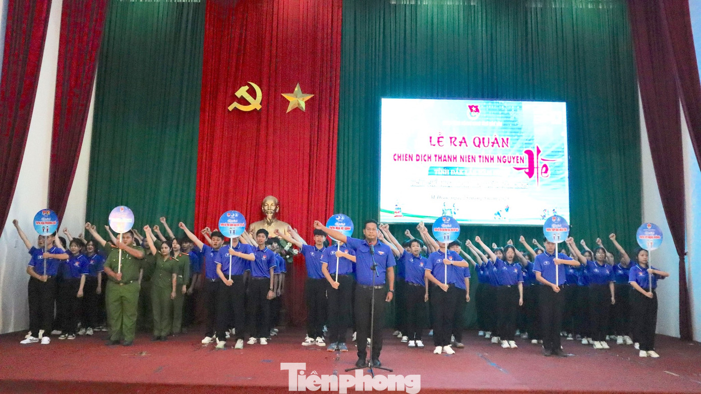 Tại buổi lễ, 7 đội hình chính của Chiến dịch (Tiếp sức mùa thi, Hoa phượng đỏ, Mùa hè xanh, Hành quân xanh, Kỳ nghỉ hồng, Hỗ trợ xóa nhà tạm, nhà dột nát và Bình dân học vụ số) đã ra mắt nhận nhiệm vụ.