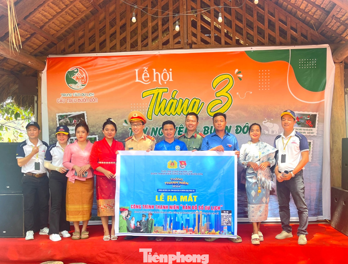 Lễ ra mắt công trình thanh niên bản đồ số du lịch