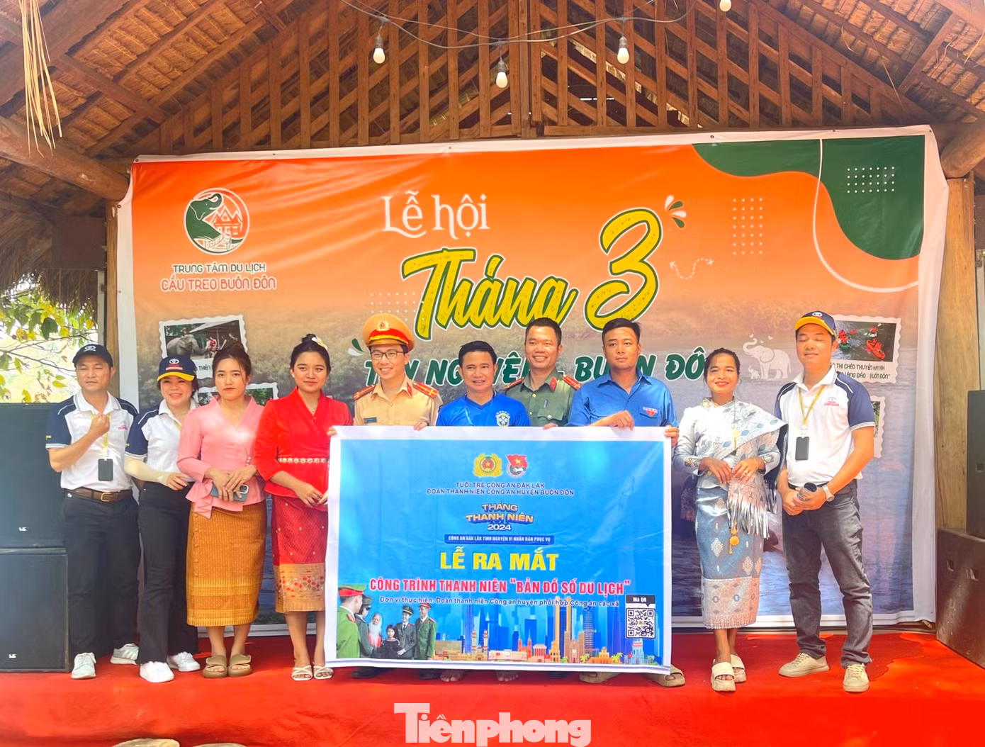 Lễ ra mắt công trình thanh niên bản đồ số du lịch
