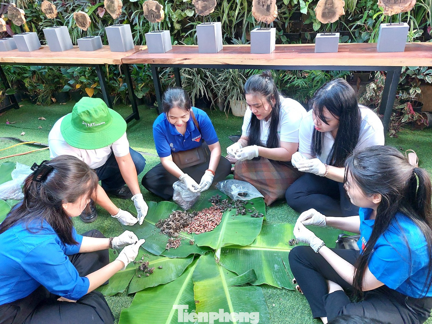 Tại chương trình, đoàn viên thanh niên trực tiếp trải nghiệm làm bom hạt giống và đi rải ở các rừng nguyên sinh tại các địa phương lân cận thành phố.
