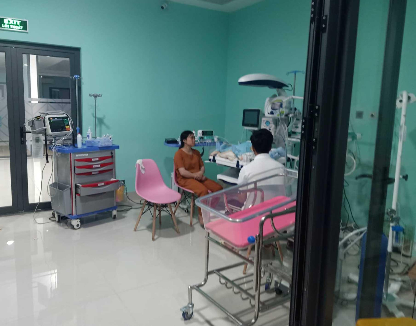 Bệnh viện nơi cháu bé được điều trị