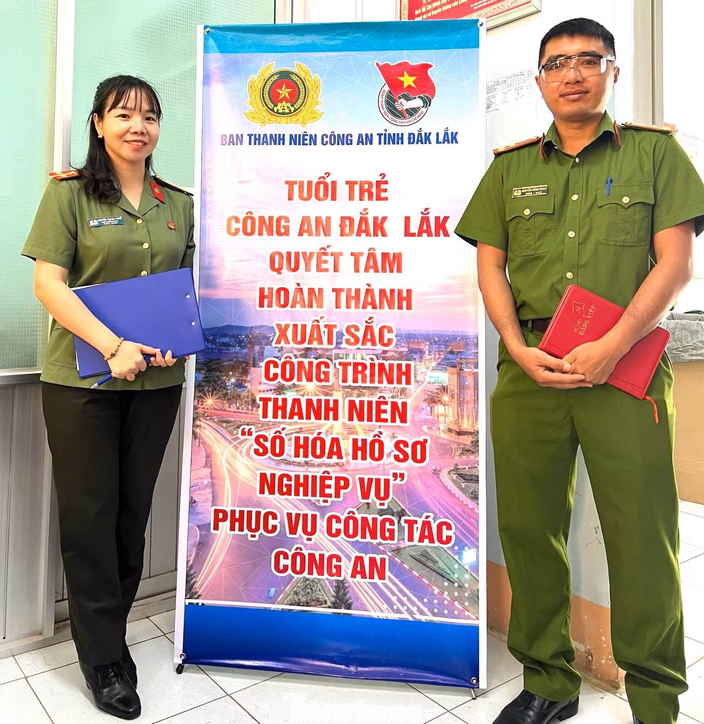 Ban Thanh niên công an tỉnh Đắk Lắk ra mắt công trình thanh niên “Số hóa hồ sơ nghiệp vụ” phục vụ công tác Ban Thanh niên công an tỉnh Đắk Lắk ra mắt công trình thanh niên “Số hóa hồ sơ nghiệp vụ” phục vụ công tác