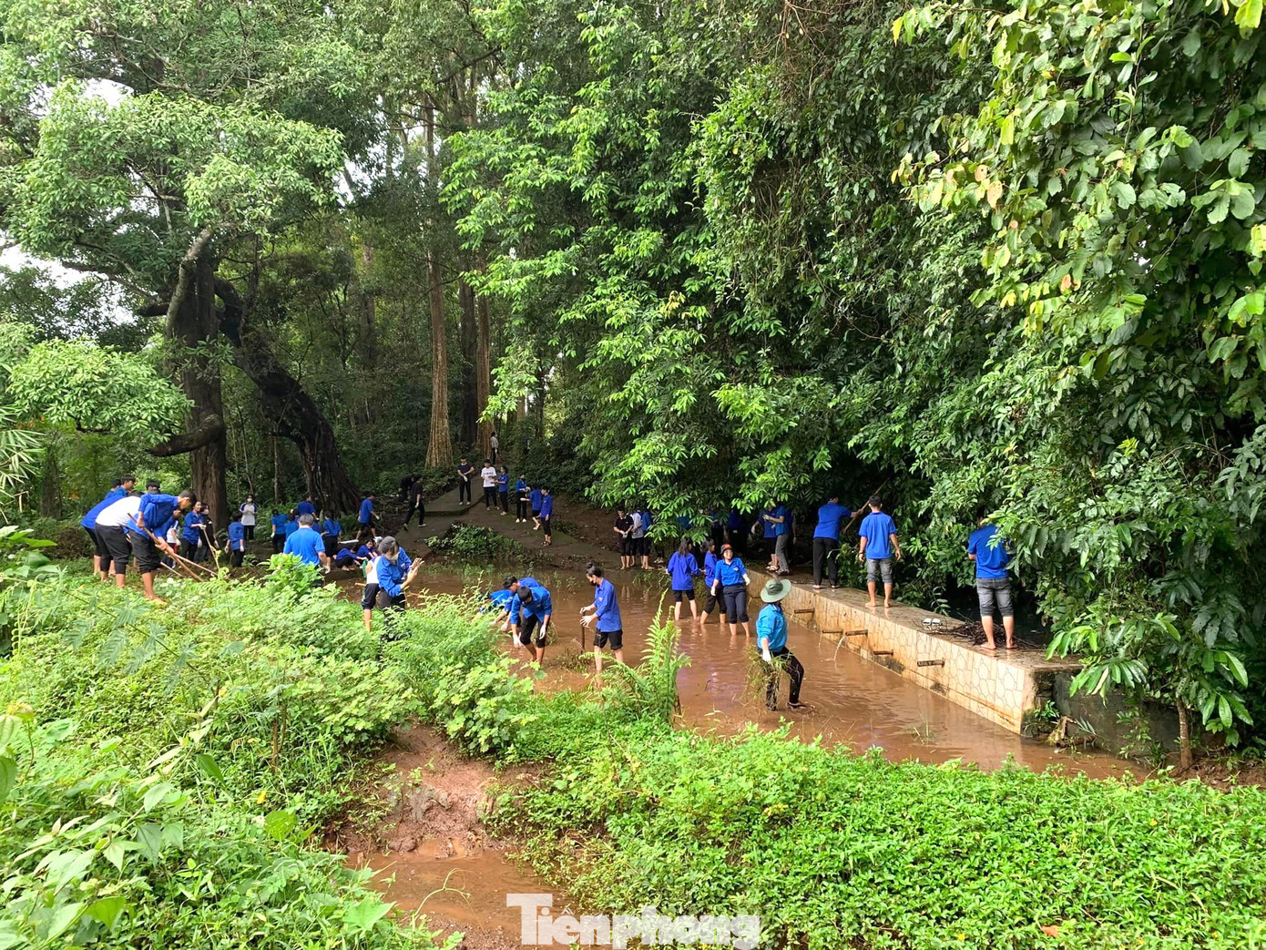 Các cấp bộ đoàn trên địa bàn huyện đã đồng loạt tổ chức nhiều hoạt động ý nghĩa và thiết thực: Tổ chức 17 hoạt động dọn vệ sinh môi trường; dọn vệ sinh khu vực bến nước...