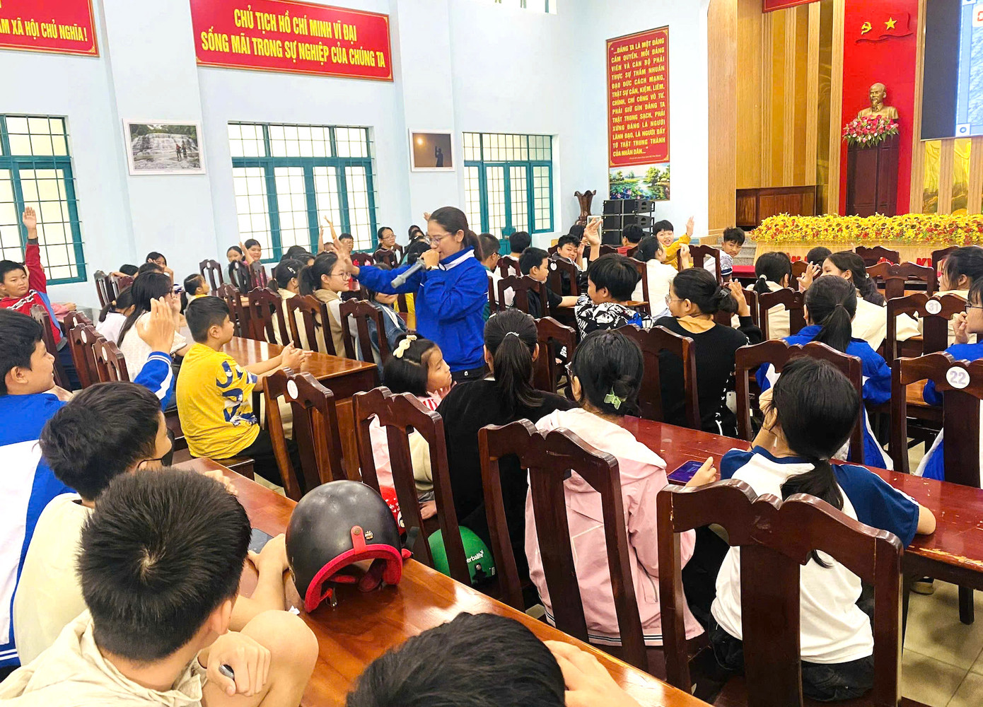 Đoàn Phường Ea Kao tổ chức đa dạng các hoạt động sinh hoạt hè cho thanh thiếu nhi.