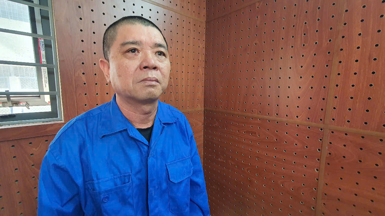 Bị can Phan Danh Dương Bảo tại cơ quan công an Bị can Phan Danh Dương Bảo tại cơ quan công an