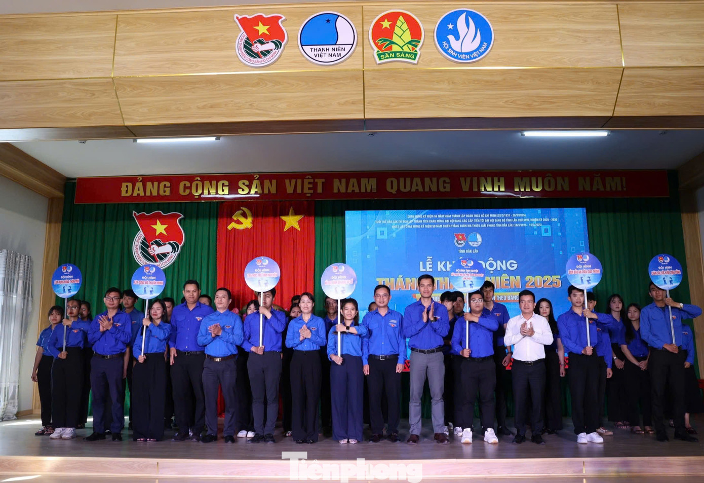 Ra mắt 7 đội hình thanh niên tình nguyện Ra mắt 7 đội hình thanh niên tình nguyện