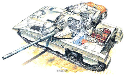Xe tăng Merkava cắt bổ. Xe tăng Merkava cắt bổ