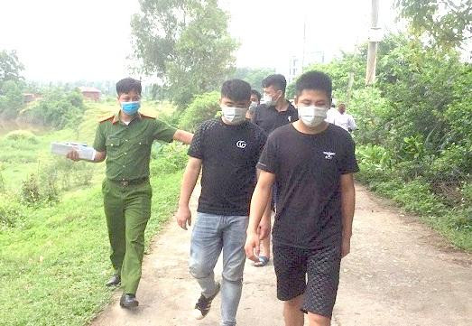 Nhóm đối tượng nhập cảnh trái phép bị bắt giữ