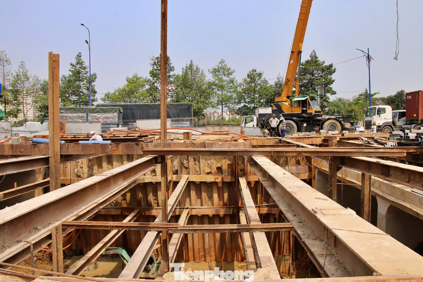 Dự án được khởi công vào cuối năm 2022, dự kiến hoàn thành vào cuối năm nay.