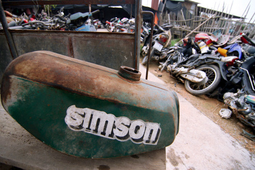 Vỏ xe Simson hiếp thấy ở Tề Lỗ