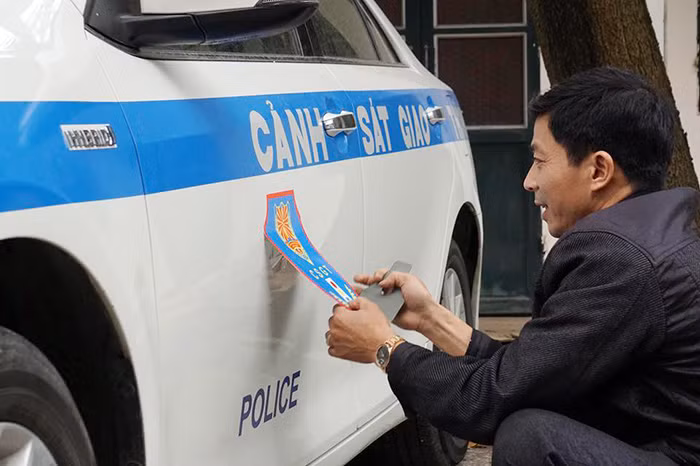 Dàn xe dẫn đoàn CSGT Hà Nội sẵn sàng cho thượng đỉnh Mỹ - Triều ảnh 5