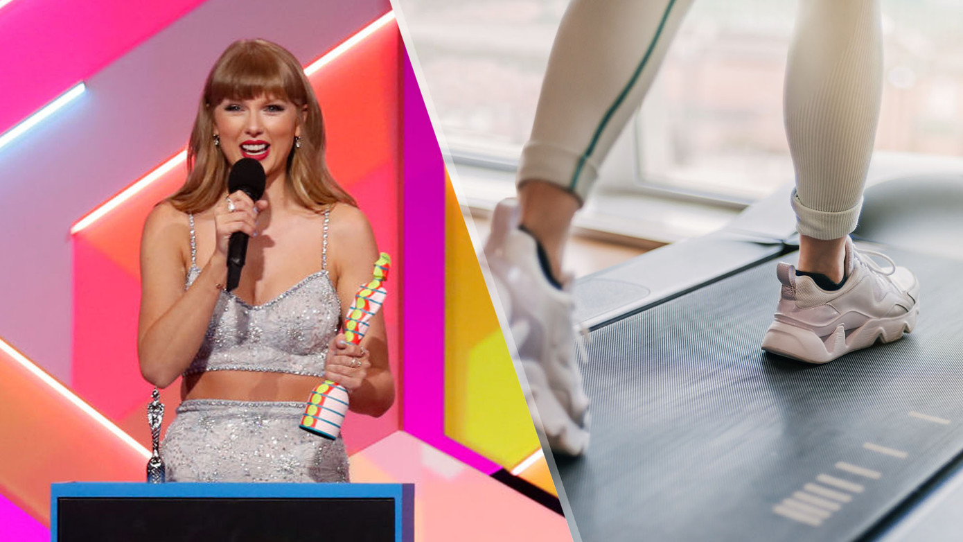 Taylor Swift ưa chuộng các bài tập cardio, trong đó có chạy bộ.
