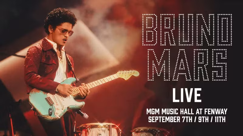 Bruno Mars sẽ tổ chức 12 đêm diễn tại Park MGM trong cuối năm 2024.