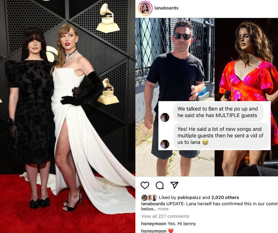 Taylor Swift được cho là khách mời đặc biệt của Lana Del Rey tại Coachella. Taylor Swift được cho là khách mời đặc biệt của Lana Del Rey tại Coachella.