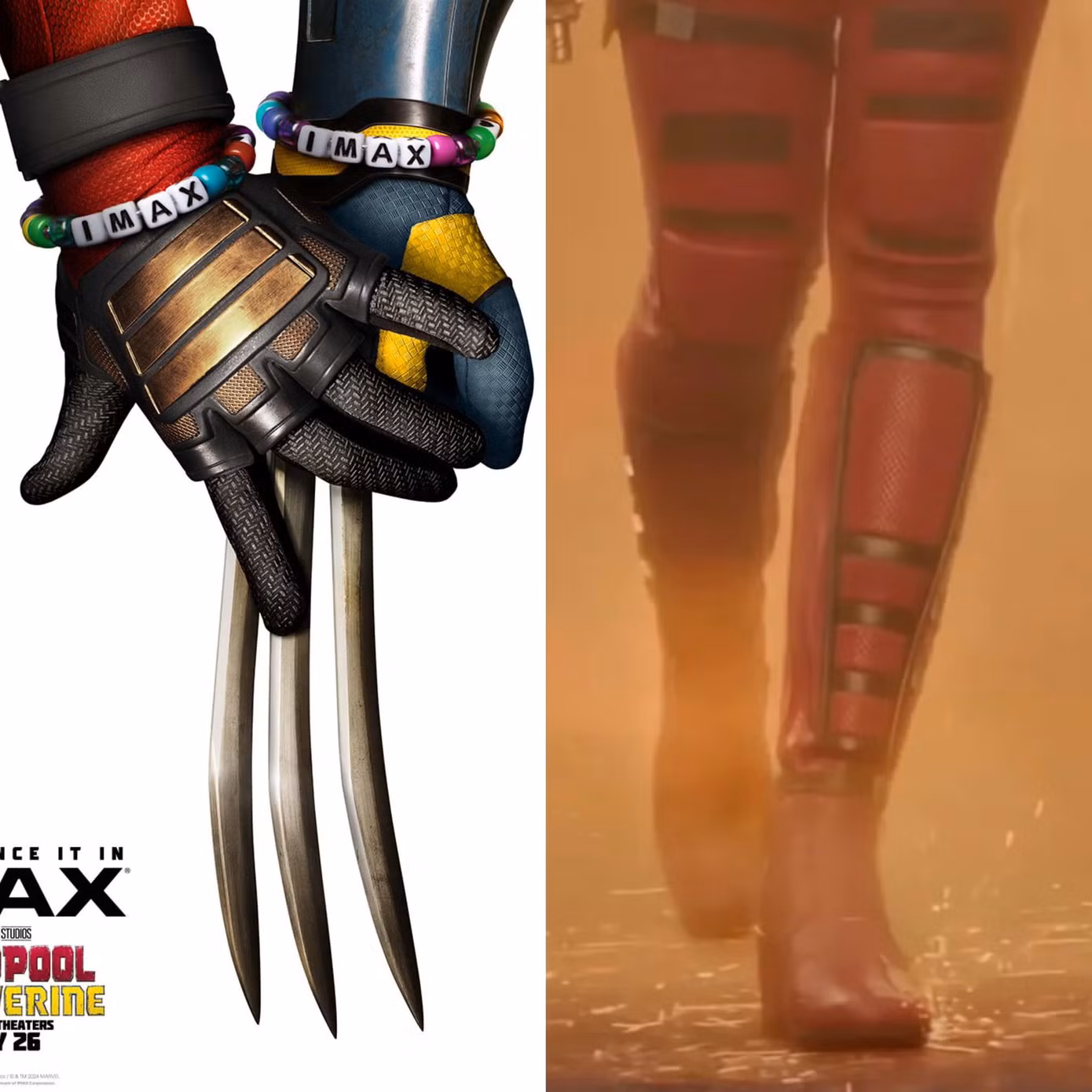 Hình ảnh khiến nhiều người cho rằng Taylor Swift là Lady Deadpool.