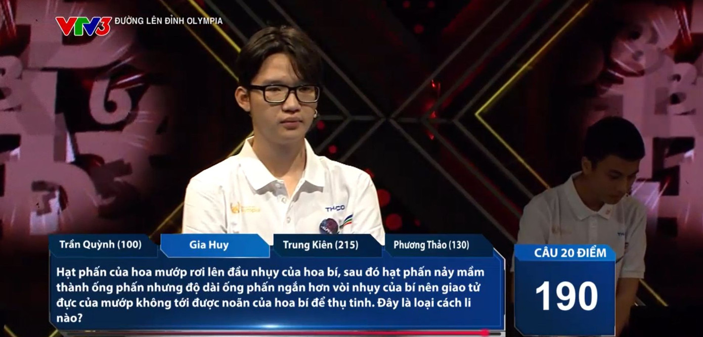 Gia Huy nóng lòng ghi điểm nên chưa thể phát huy tốt nhất. Gia Huy nóng lòng ghi điểm nên chưa thể phát huy tốt nhất.