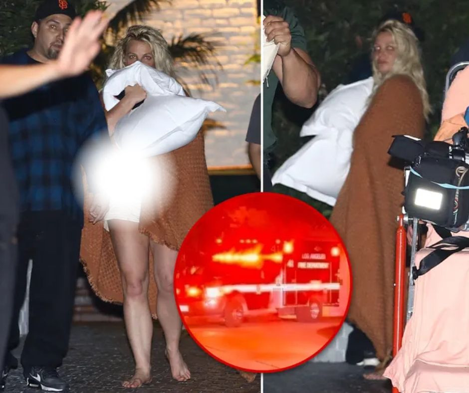 Britney Spears rời khỏi khách sạn trong tình trạng nhếch nhác. Britney Spears rời khỏi khách sạn trong tình trạng nhếch nhác.