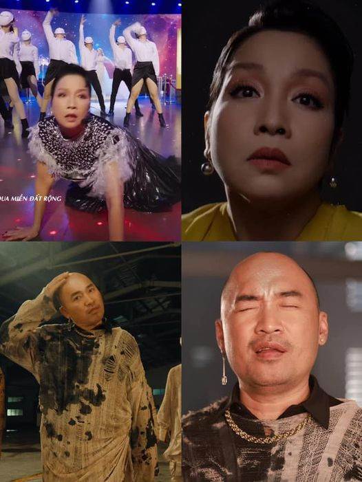 Ninh Dương Lan Ngọc cũng góp vui bằng tấm ảnh hài hước. Ảnh: Ninh Dương Lan Ngọc