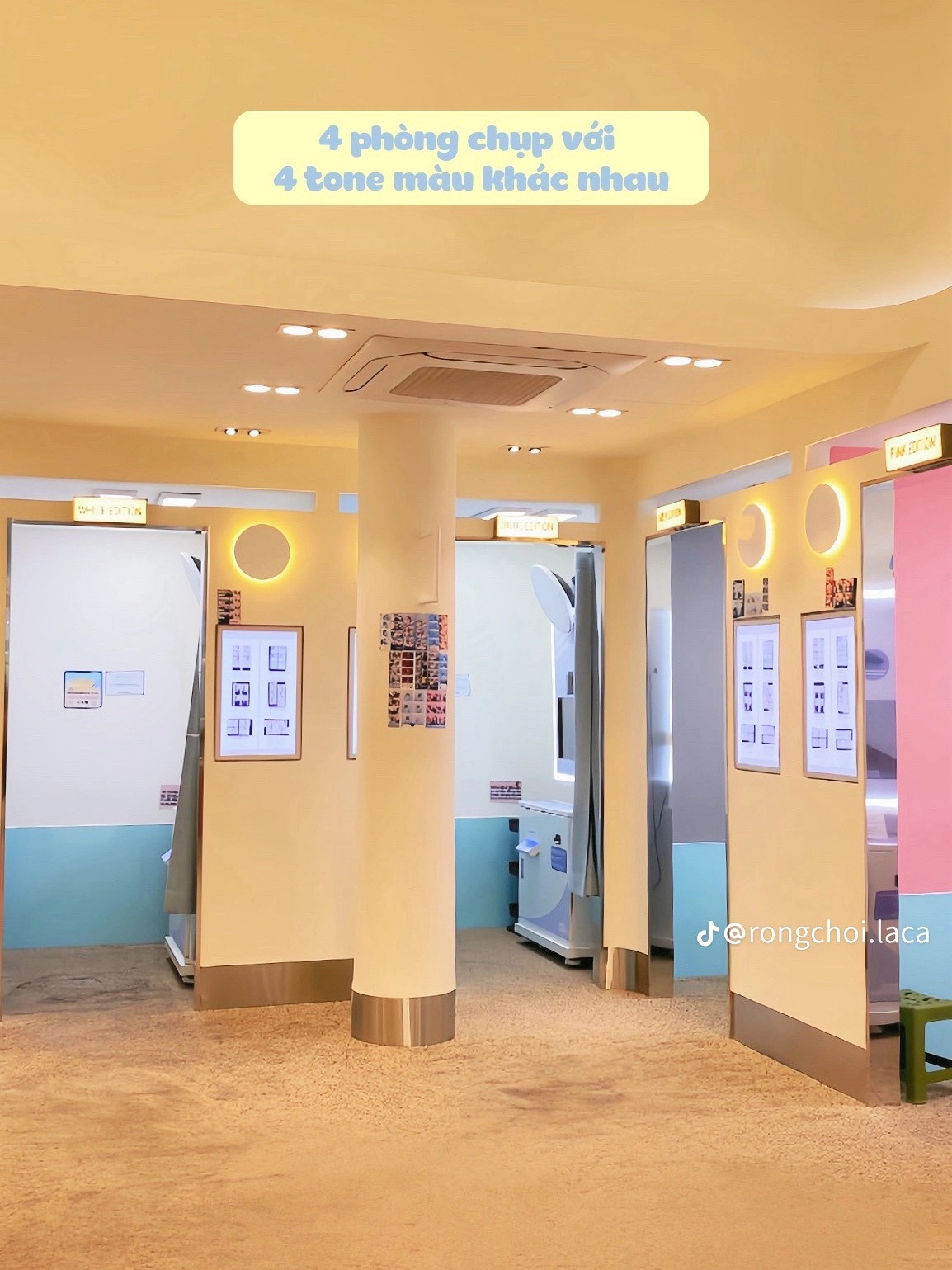 Vô vàn tông màu chụp hình pastel cưng xỉu.