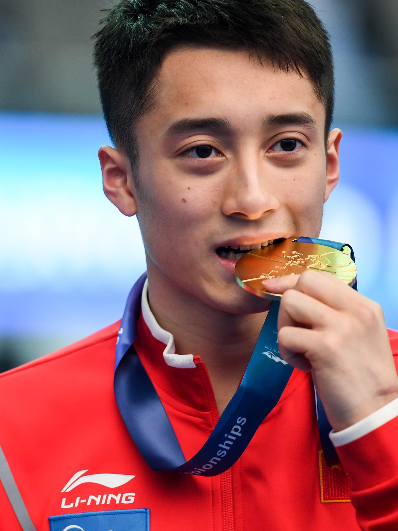 Nam vận động viên là fanboy của Địch Lệ Nhiệt Ba. Ảnh: Xiaohongshu Nam vận động viên là fanboy của Địch Lệ Nhiệt Ba. Ảnh: Xiaohongshu