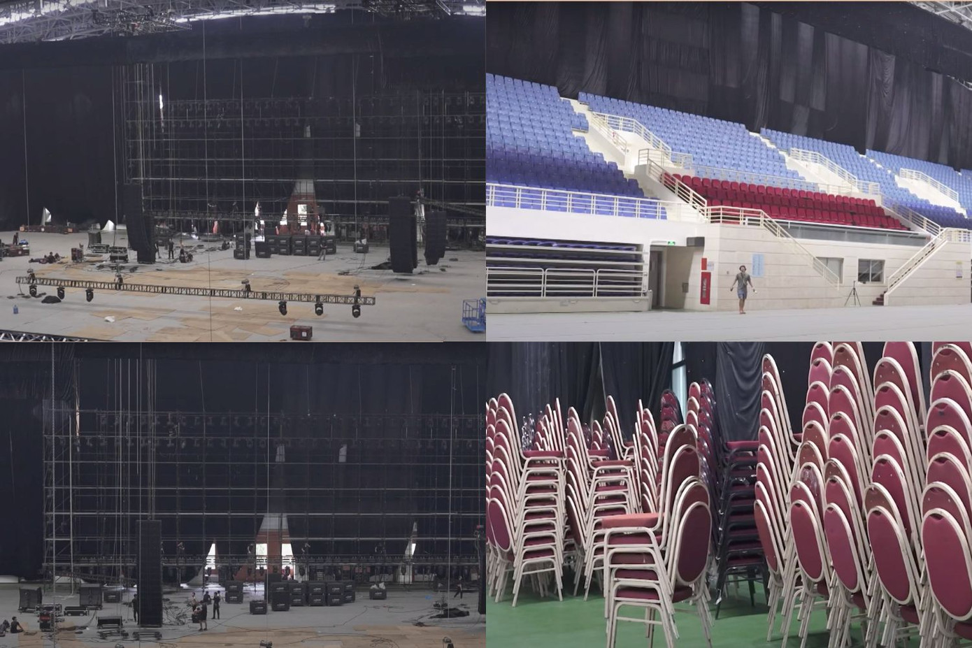 Bên trong Cung điền kinh Mỹ Đình (Hà Nội) - nơi tổ chức concert Westlife. Bên trong Cung điền kinh Mỹ Đình (Hà Nội) - nơi tổ chức concert Westlife.