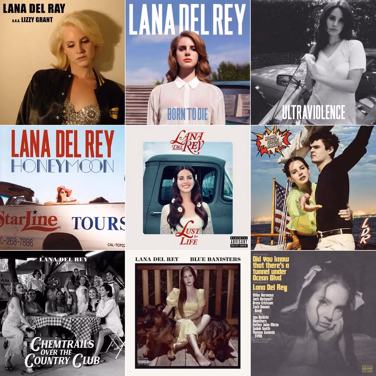 Bộ sưu tập album đồ sộ của Lana Del Rey sẵn sàng đón thêm luồng gió mới.