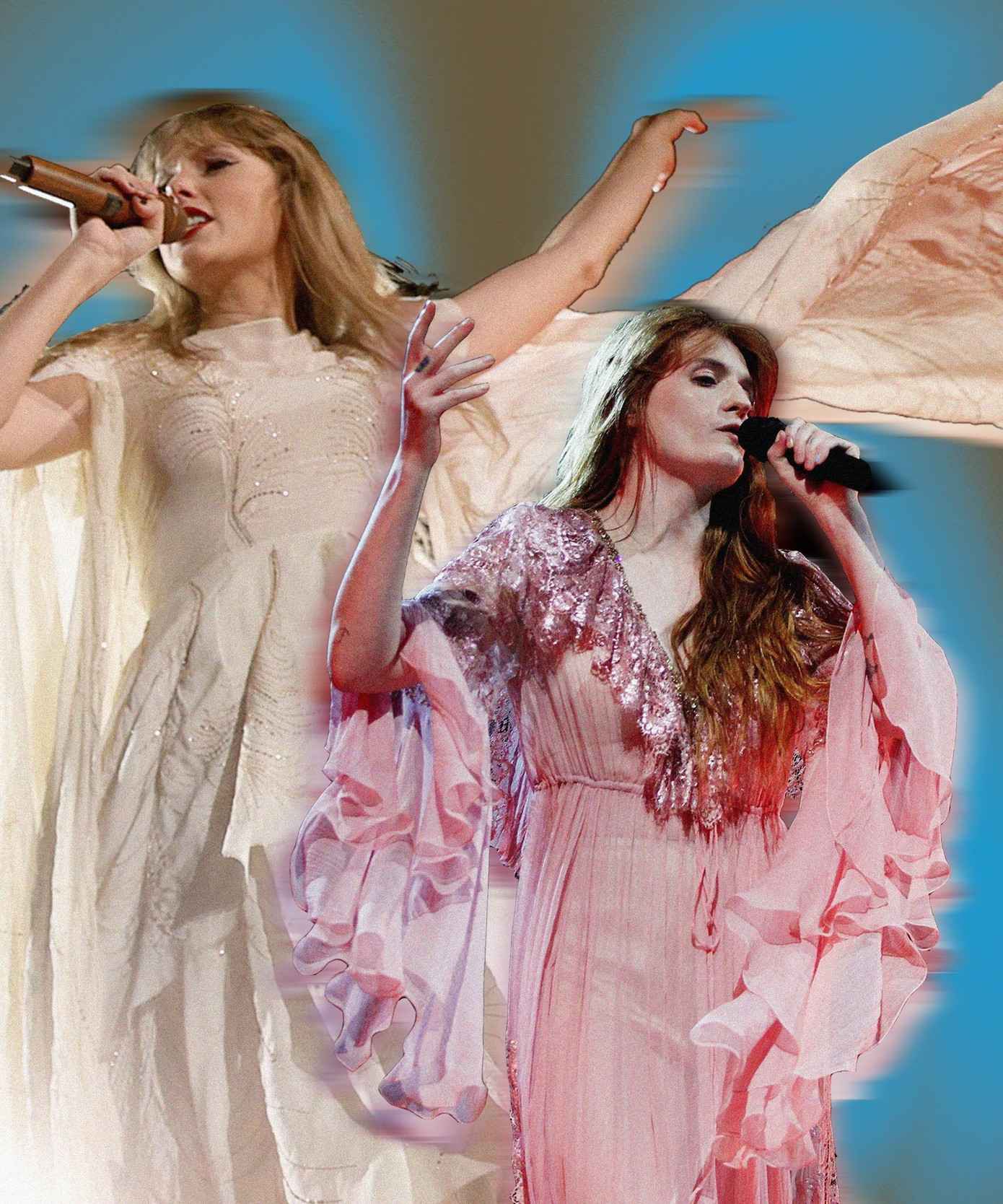 Cộng đồng yêu nhạc đang rất mong chờ sự kết hợp giữa Florence và Taylor Swift.