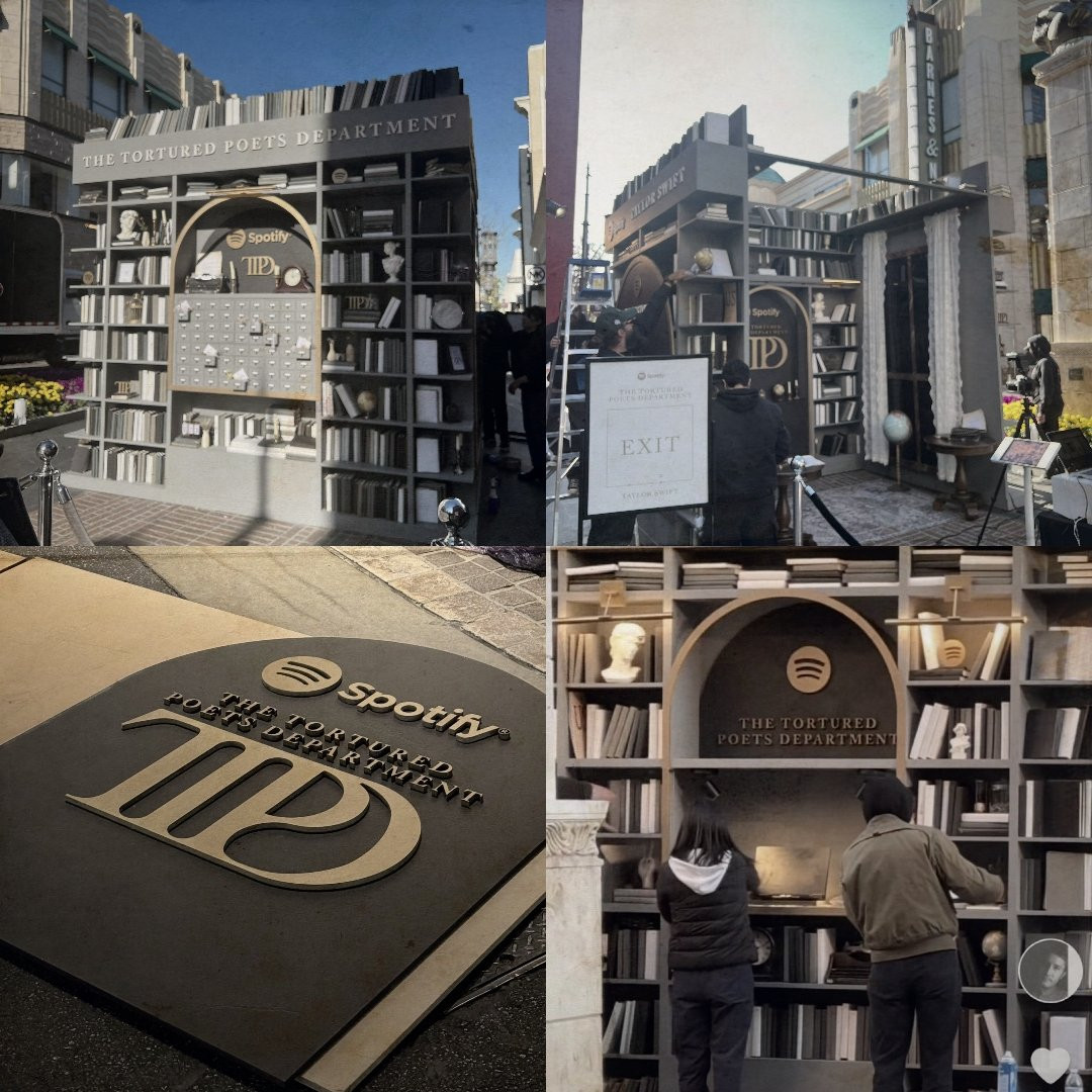 Một số hình ảnh về thư viện The Tortured Poets Department.