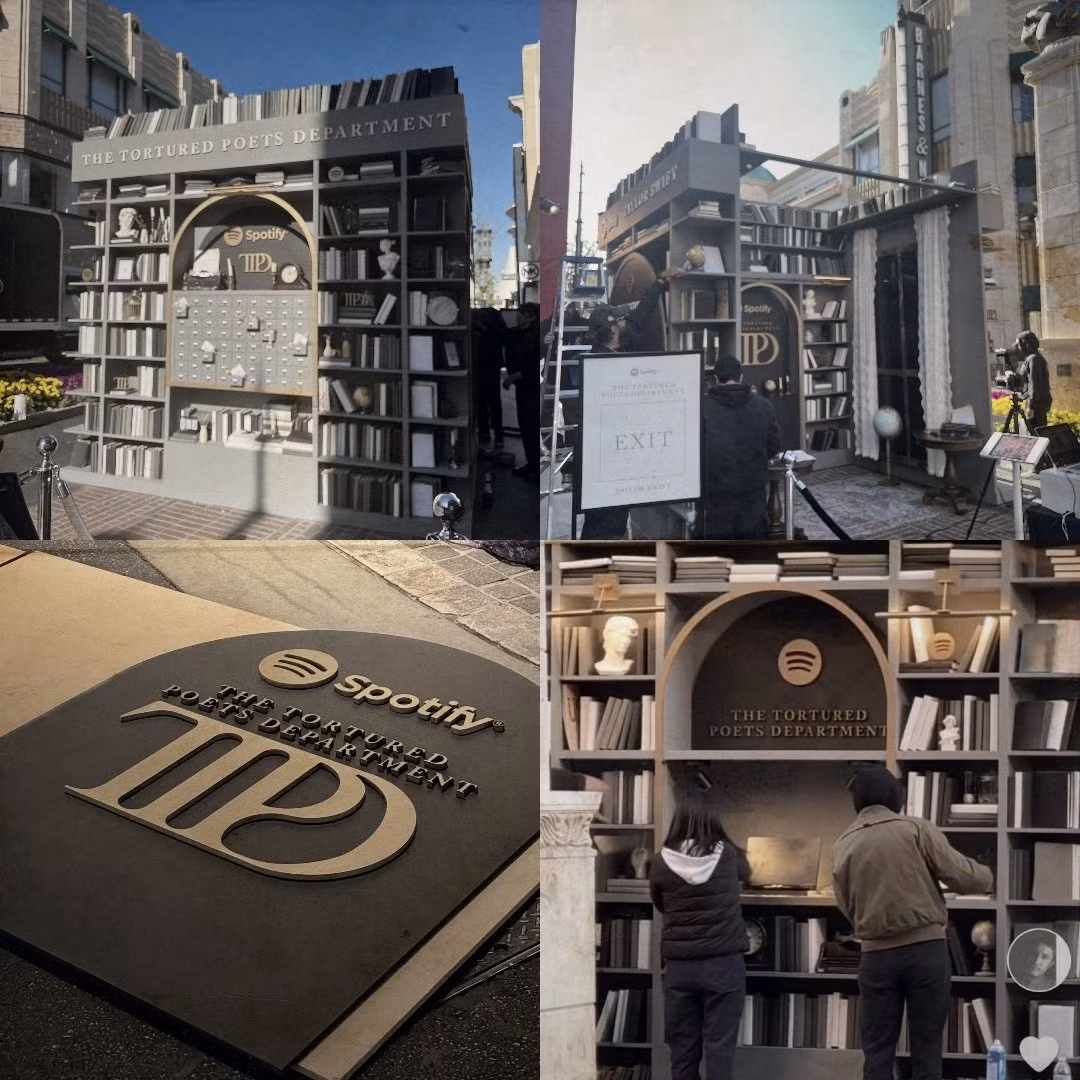 Một số hình ảnh về thư viện The Tortured Poets Department.