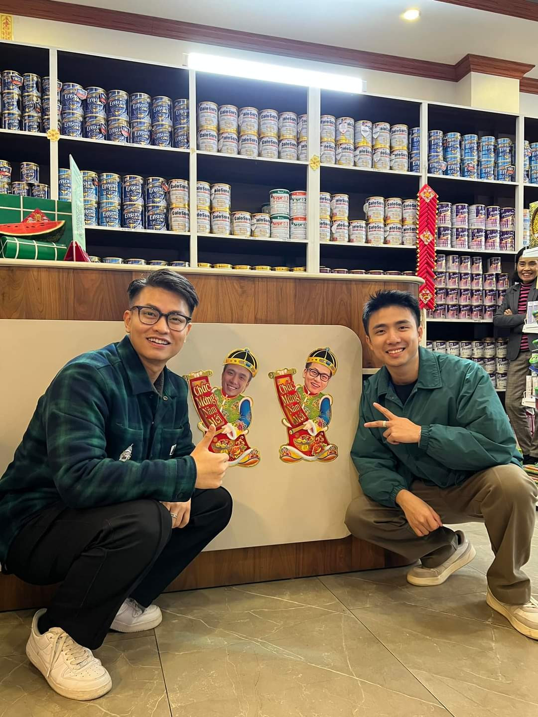 Cặp đôi hot nhất mạng xã hội lúc này gọi tên "chú Ninh" và "anh Âm". Nguồn: FBNV Cặp đôi hot nhất mạng xã hội lúc này gọi tên "chú Ninh" và "anh Âm". Nguồn: FBNV