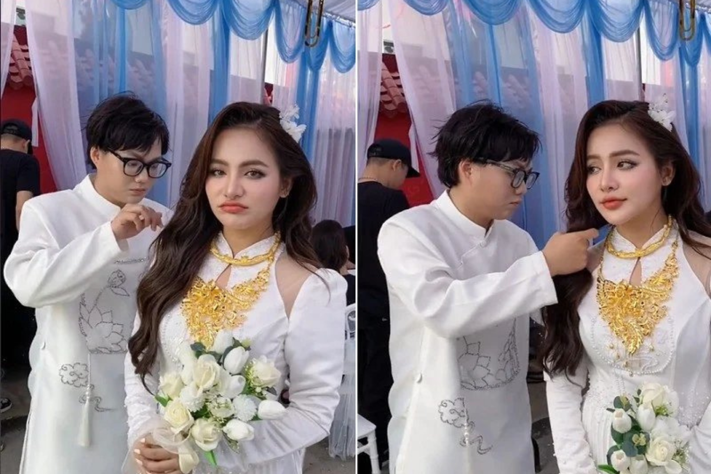 Netizen tranh cãi: "Liệu đám cưới của Phạm Thoại là thật hay đùa?". Netizen tranh cãi: "Liệu đám cưới của Phạm Thoại là thật hay đùa?".