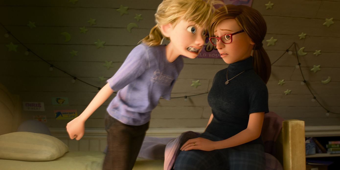 Riley có những thay đổi về tính cách trong Inside Out 2 khi bước đến tuổi dậy thì. Riley có những thay đổi về tính cách trong Inside Out 2 khi bước đến tuổi dậy thì.