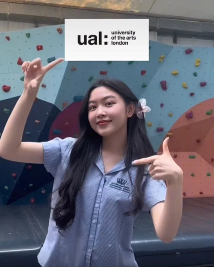 Lọ Lem sẽ theo học tại trường Đại học Mỹ thuật Luân Đôn tại Anh. Lọ Lem sẽ theo học tại trường Đại học Mỹ thuật Luân Đôn tại Anh.