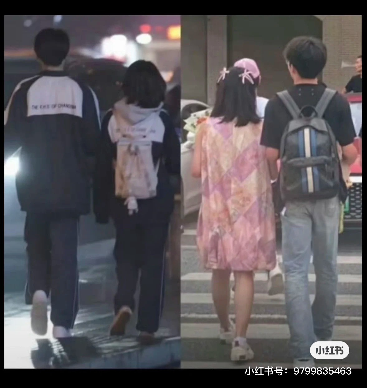 Hình ảnh cặp đôi gà bông cùng nhau đi qua năm tháng thanh xuân. Nguồn: Xiaohongshu.