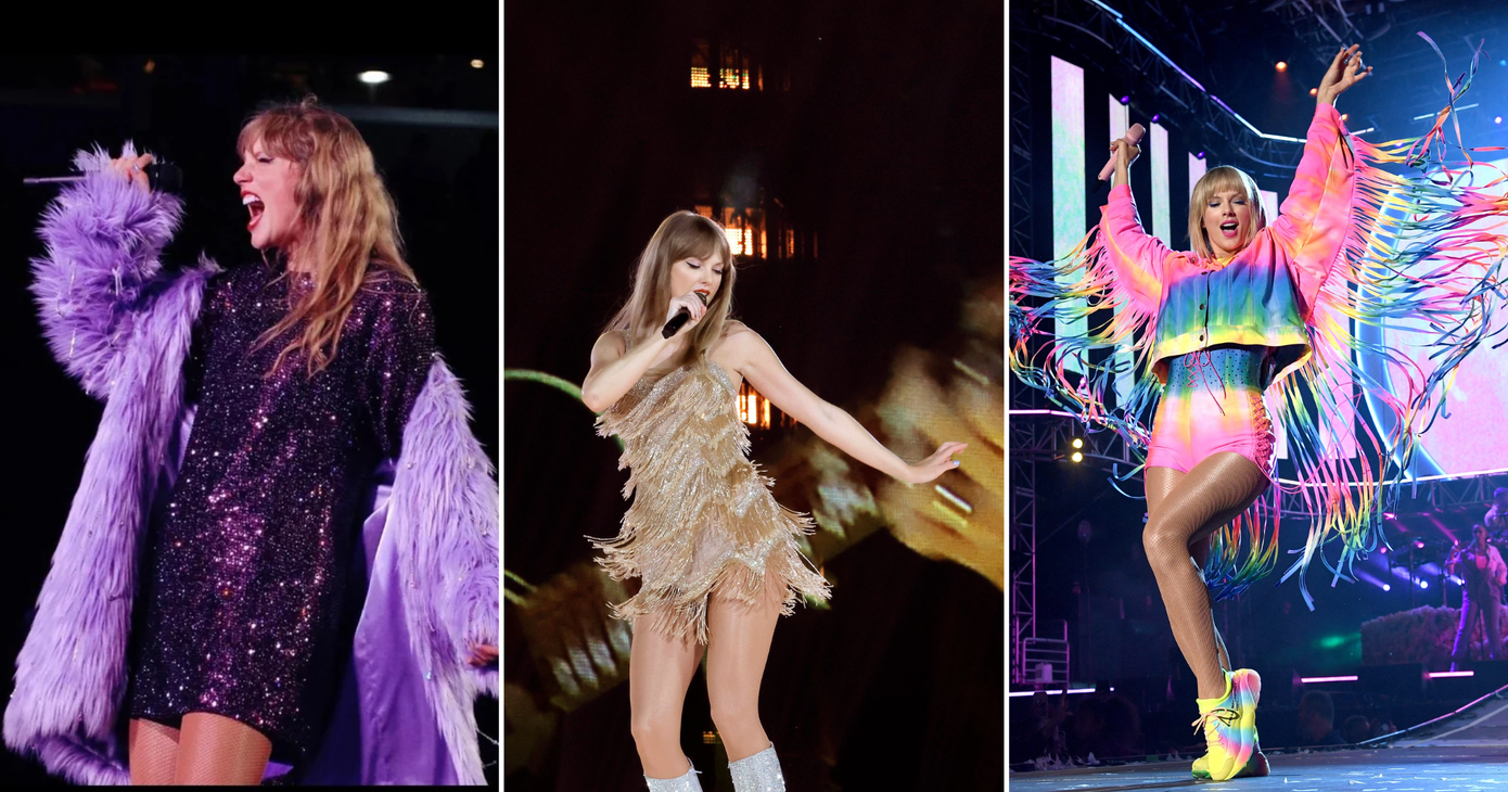 Những bộ cánh với chi tiết tua rua bắt mắt cũng là item cho các Swifties vẫn còn phân vân chưa biết mặc gì.